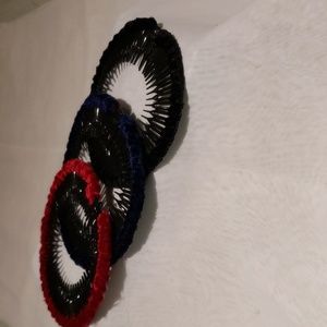 Set of Three Round Tooth Comb Headband